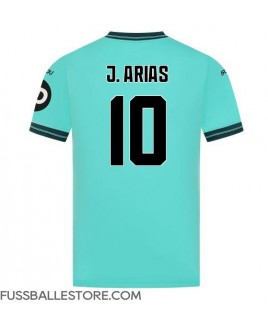 Günstige Wolves Jhon Arias #10 Auswärtstrikot 2025-26 Kurzarm